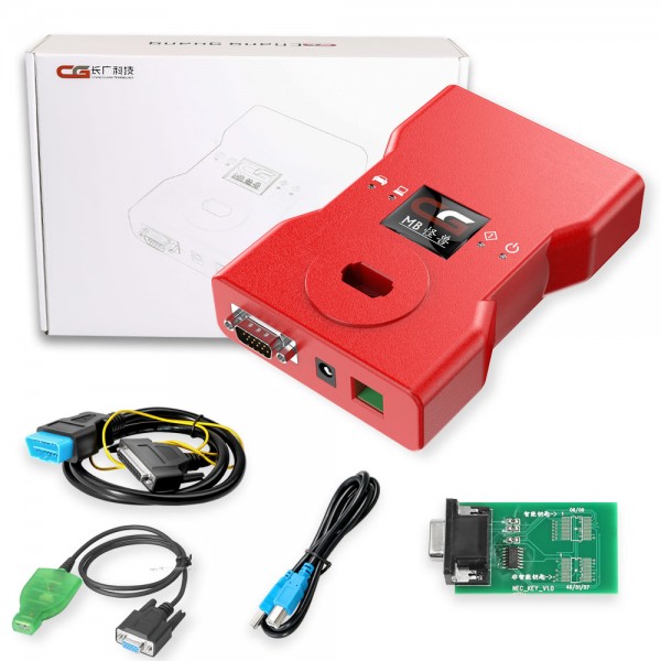 CGDI MB with Full Set including EIS Test Line + ELV Adapter + ELV Simulator + AC Adapter + New NEC Adapter 