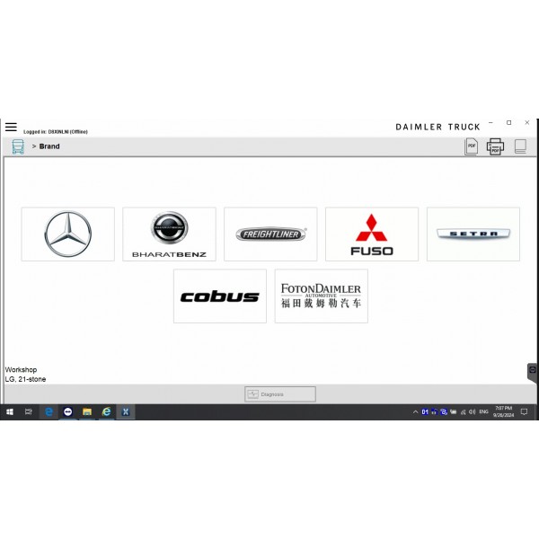 V2024.10 Xentry DAS Win10 SSD Cars and Trucks Software with HHT Vediamo and DTS Manoco for SD Connect C4 C5 C6 Pro