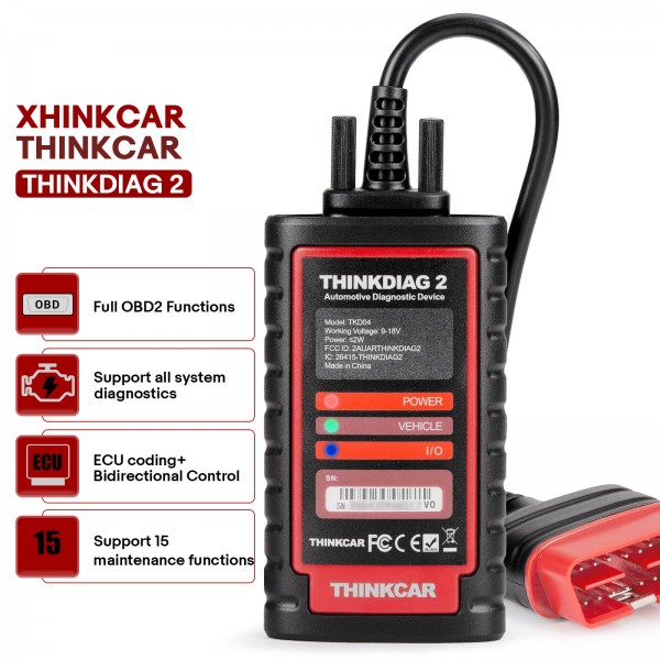 Thinkdiag2 THINKCAR All System Diagnostic Scanner Support CAN-FD