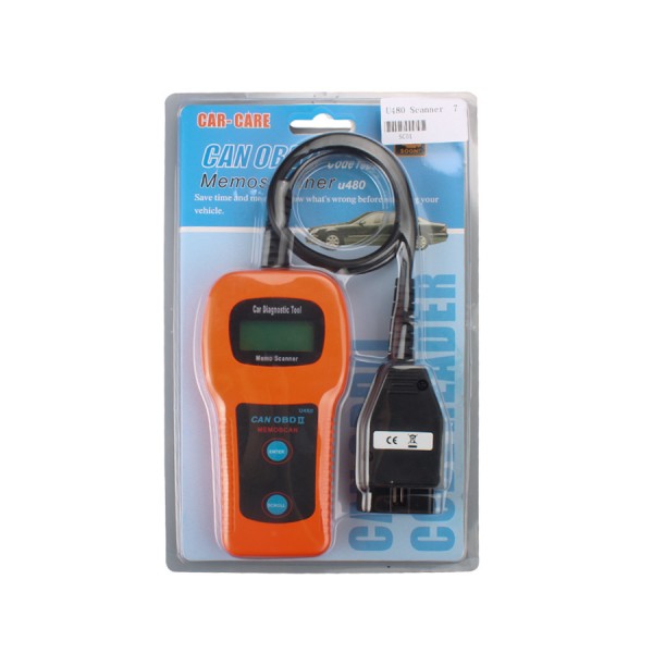 U480 OBD2 CAN BUS/ Engine Code Reader