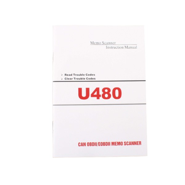 U480 OBD2 CAN BUS/ Engine Code Reader