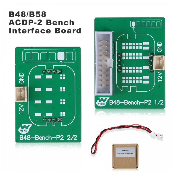 Yanhua ACDP-2 BMW Full Package with Module 1/2/3/4/7/8/11 + License for BMW Key Programming Cluster Correction Get Free B48/ N20/ N55/ B38 Bench Board